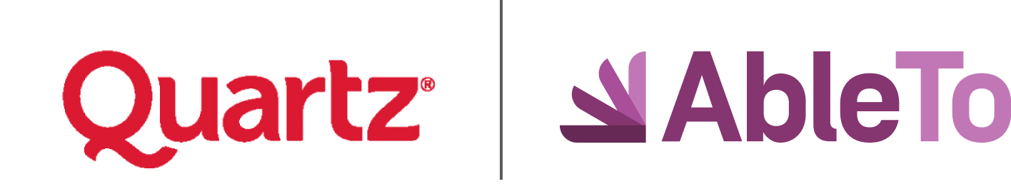 Quartz and AbleTo logos
